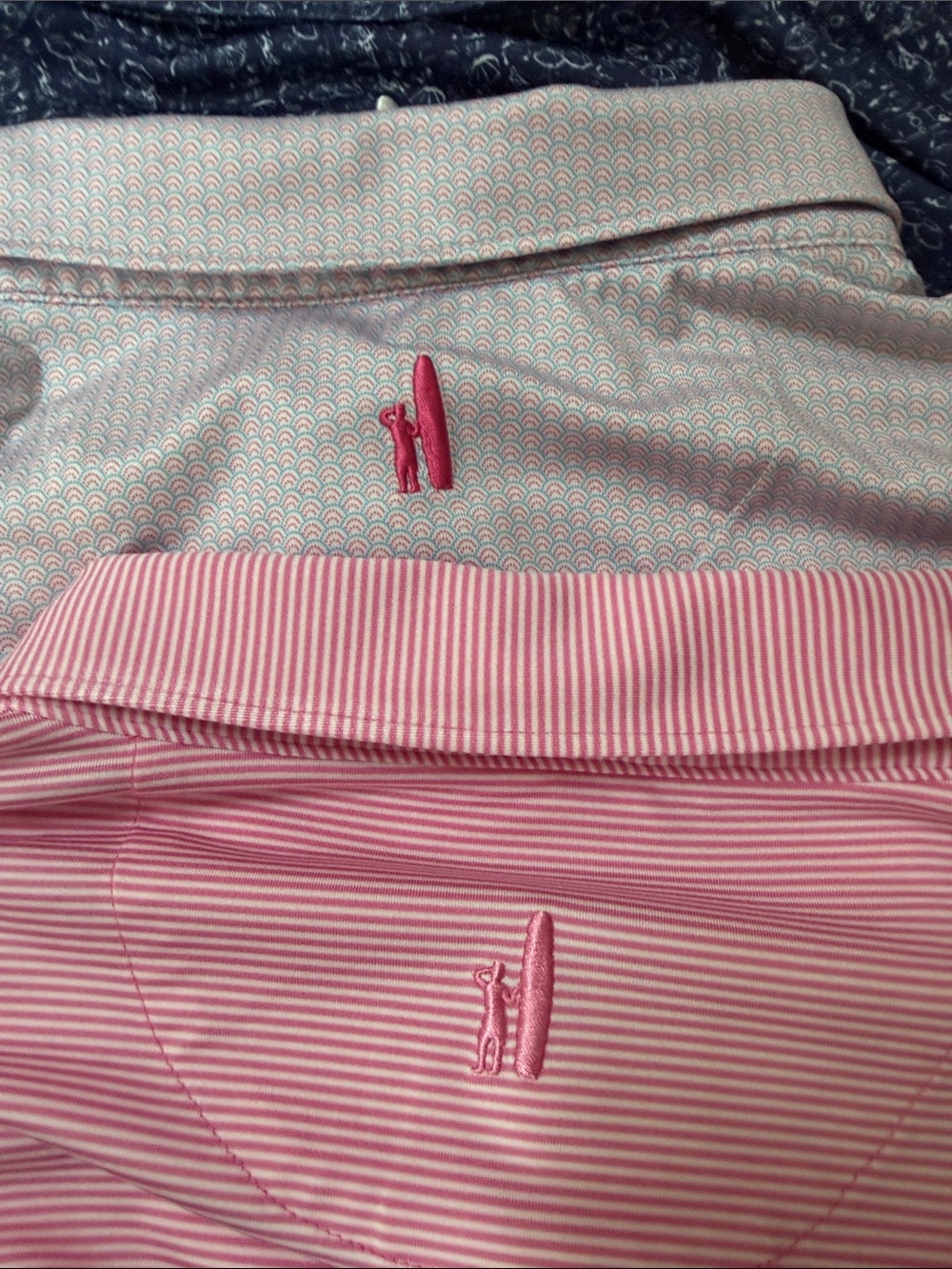 Lot of 7 Johnnie-O Men's XL Performance Polo Shirt - Short Sleeve - Picture 10 of 16